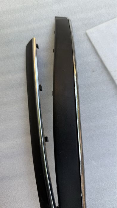 Молдинги переднего бампера BMW e39