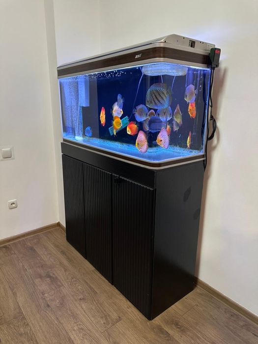 Аквариум + тумбочка