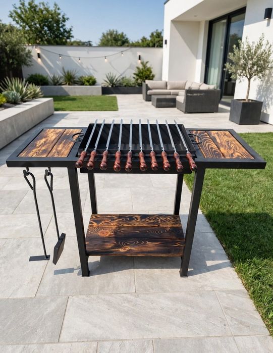Мангал в стиле ЛОФТ