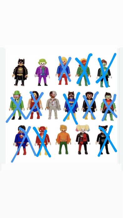 Kinder dc playmobil