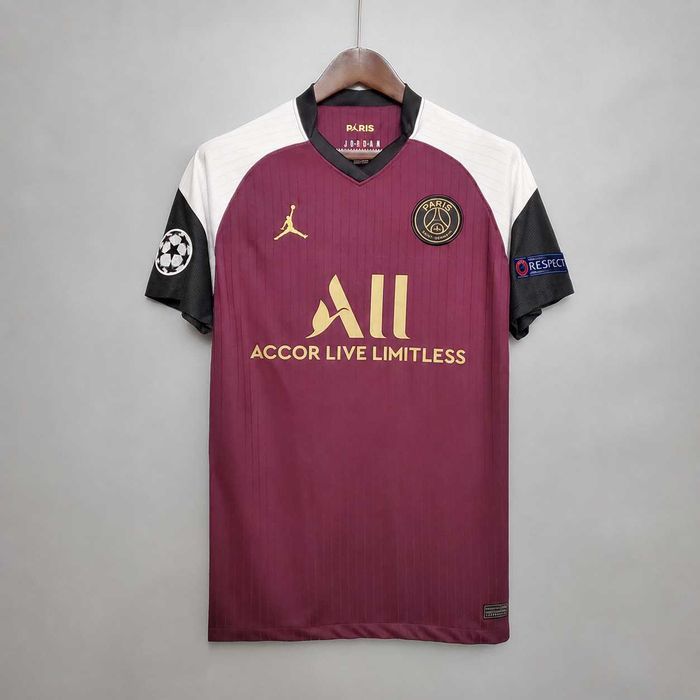 Tricou PSG 20/21 Fourth Kit Retro - Mbappe 7 Fan Version