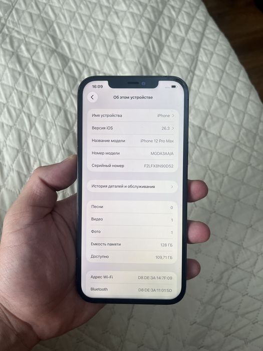 Айфон 12про макс 128гб Iphone