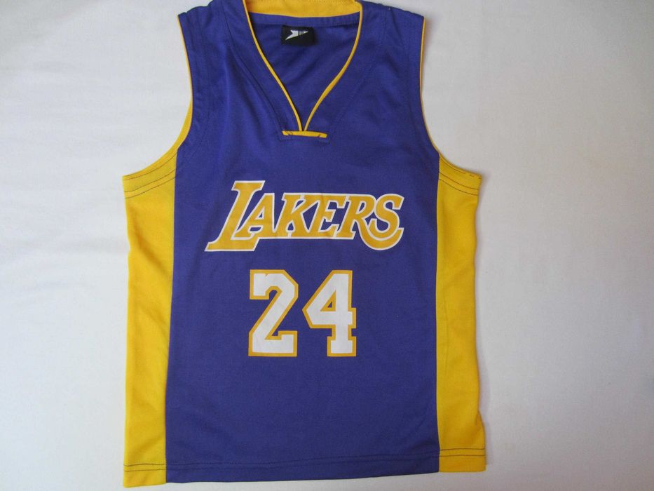 Maiou baschet Kobe Bryant, NBA-Lakers,mas.6-7ani, stare f.buna