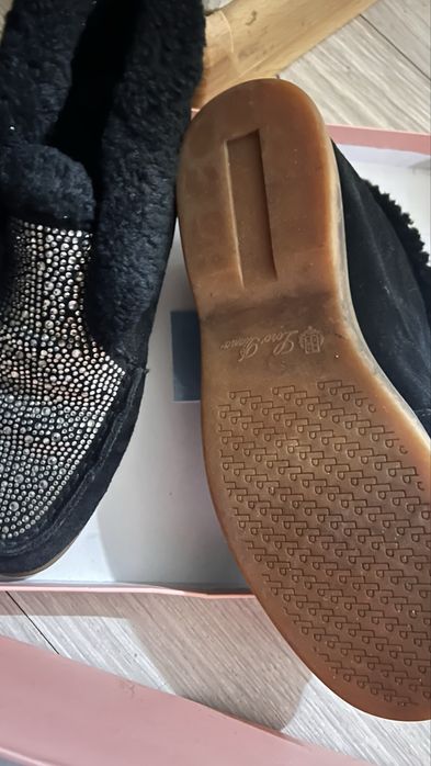 Угги со стразами