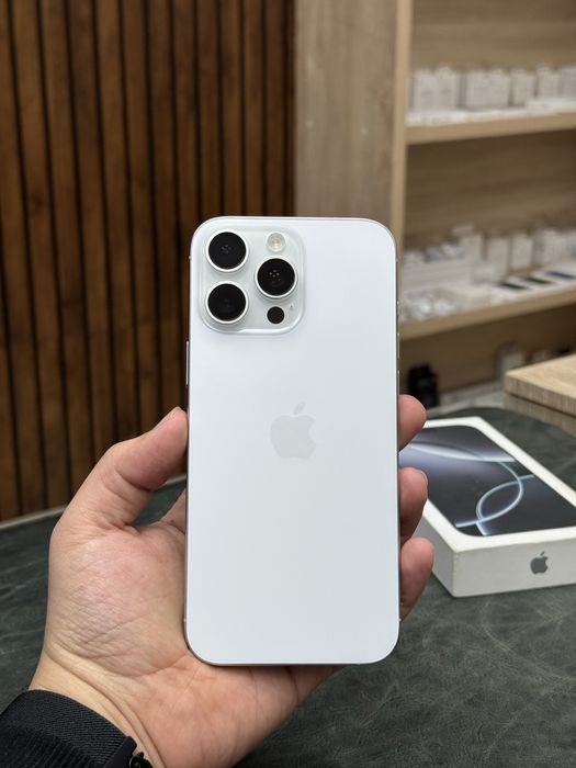 16 Pro Max 512GB 92% 2SIM White Titanium (Белый)