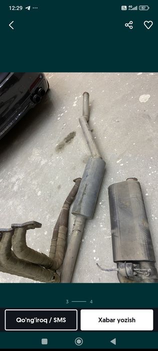 Poʻlniy trassa pauk Nexia 1.6 4.2.1 STINGER SPORT dan yasalgan