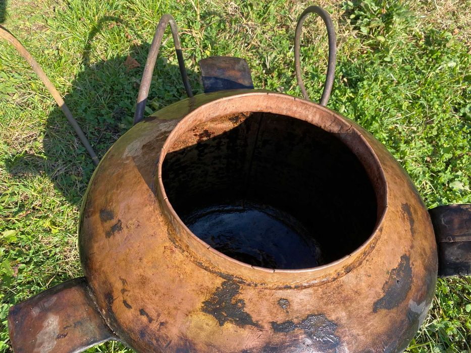 Cazan de tuica din cupru