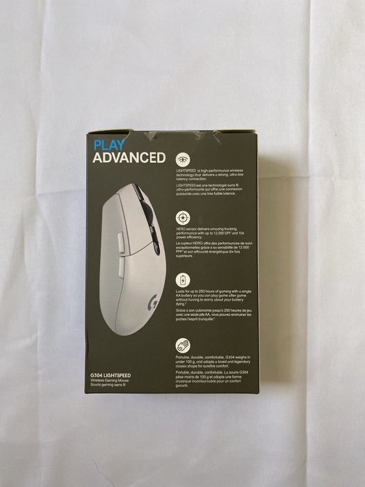 Mouse Logitech G304, Alb, nou nout nefolosit.