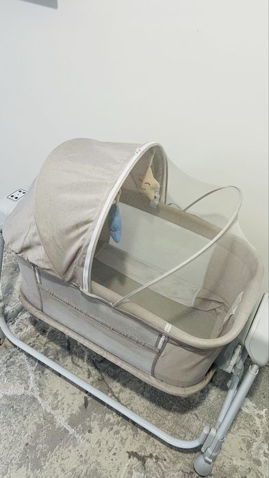 Двухярусный детский кровать и электролюлька. 2 qavatli yotoq va lyulka