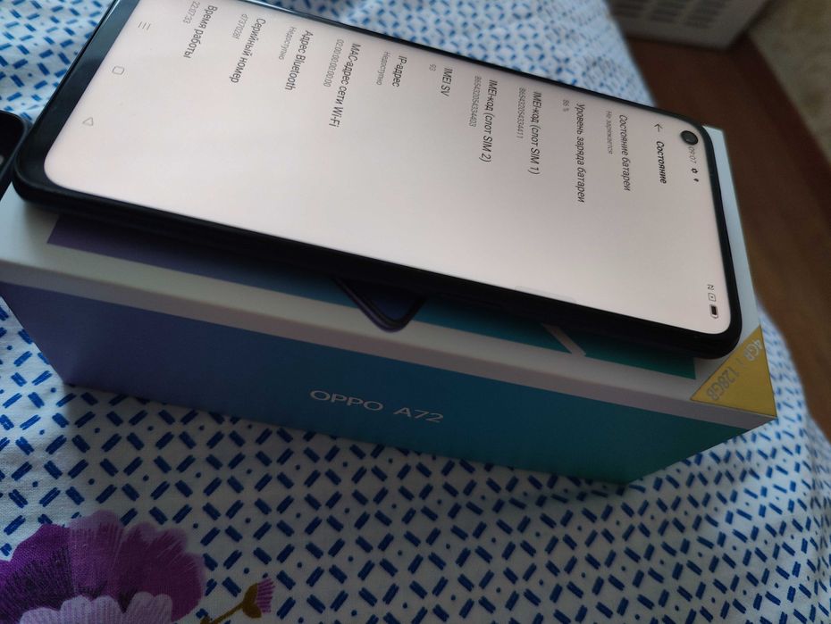 Продам смартфон OPPO A72