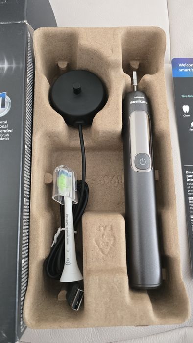 Periuta de dinti electrica Philips Sonicare HX3792/11, cu display, 5 moduri de periere
