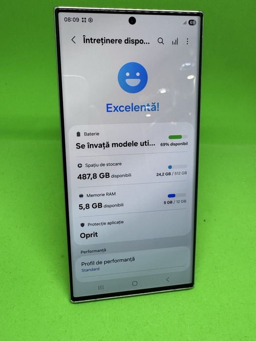 Samsung S23 Ultra, 512 GB, Lavander( roz), Garantie 12 luni