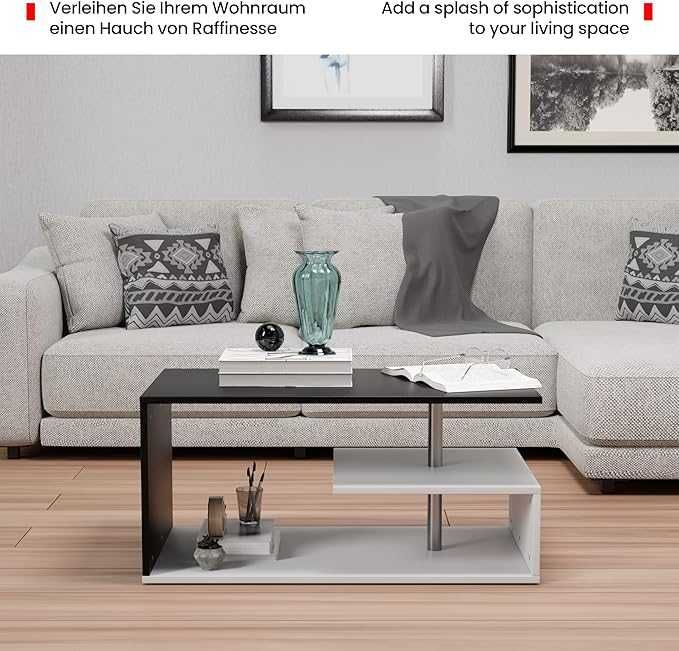 Маса за кафе MIADOMODO® – 90 x 50 x 41 cm