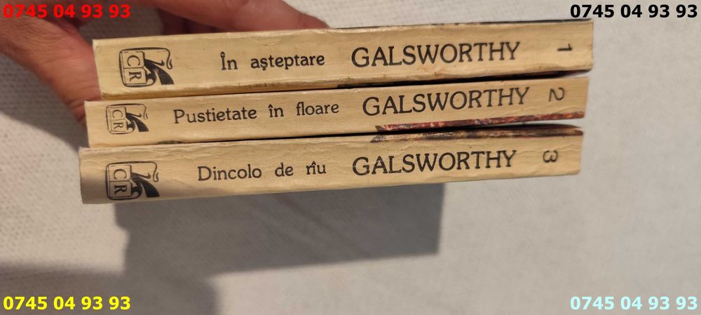 carte carti galsworthy sfarsit de capitol 3 vol. pret pe toate 3