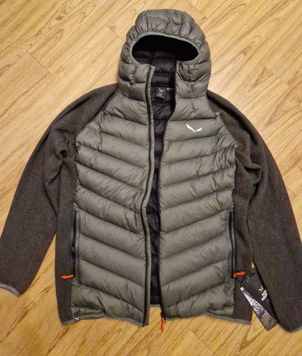 Geaca puf Salewa hybrid, masuri S si ZZL, mammut, ortovox, la sportiva