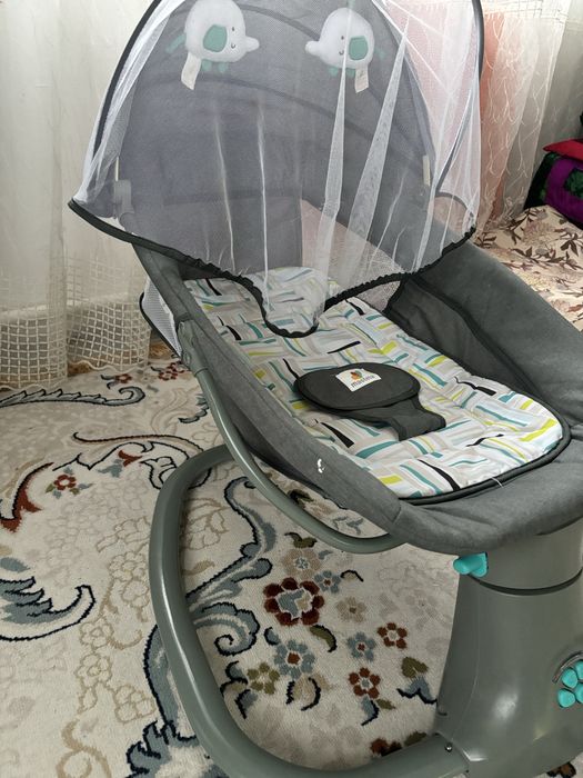 Шезлонг качеля 0+