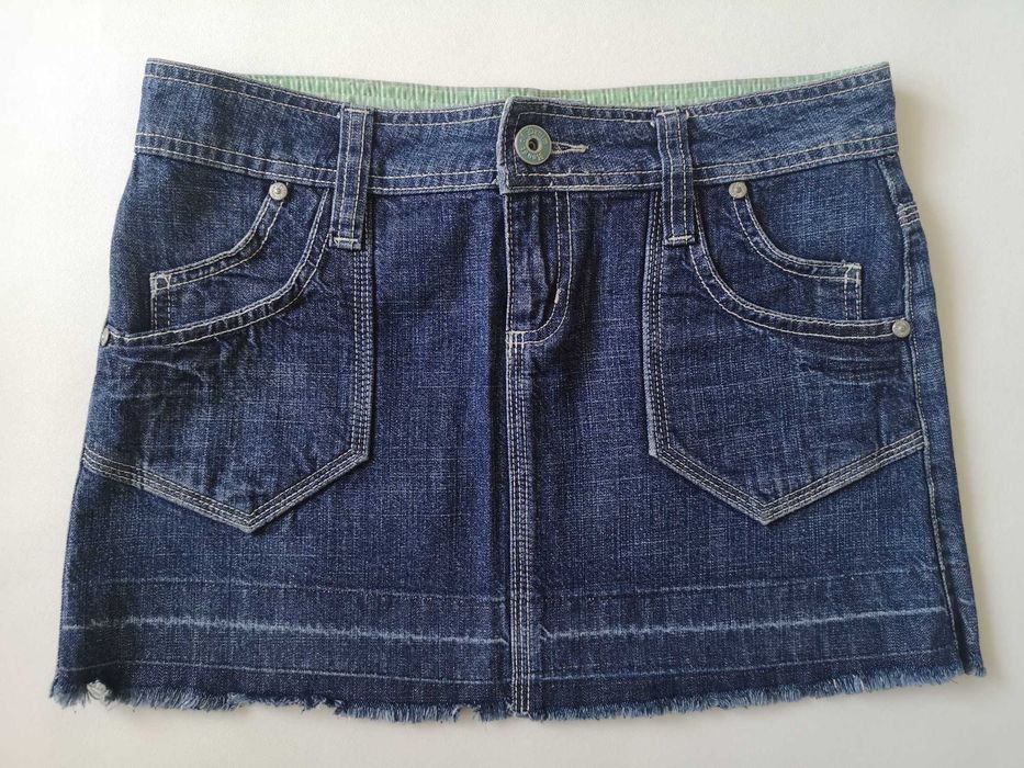Fuste denim, perfecte pentru festivalurile de vară-Transport gratuit!!