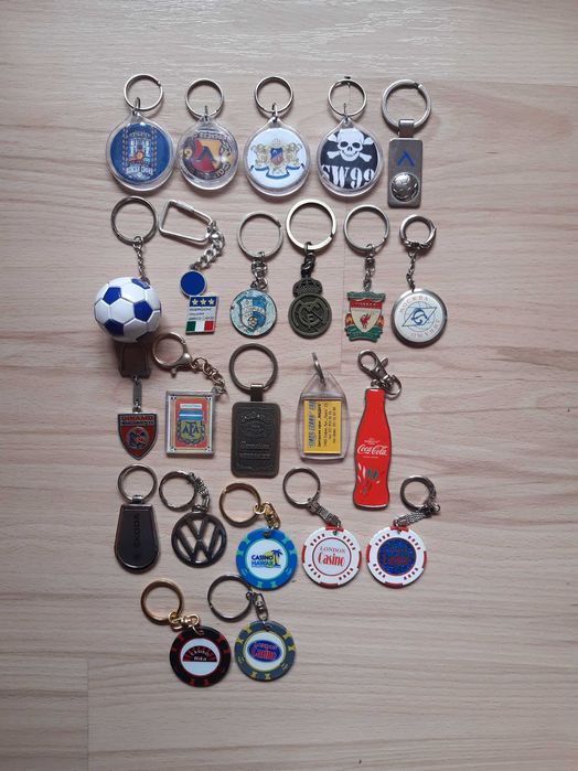 Колекционерски ключодържатели, най-различни