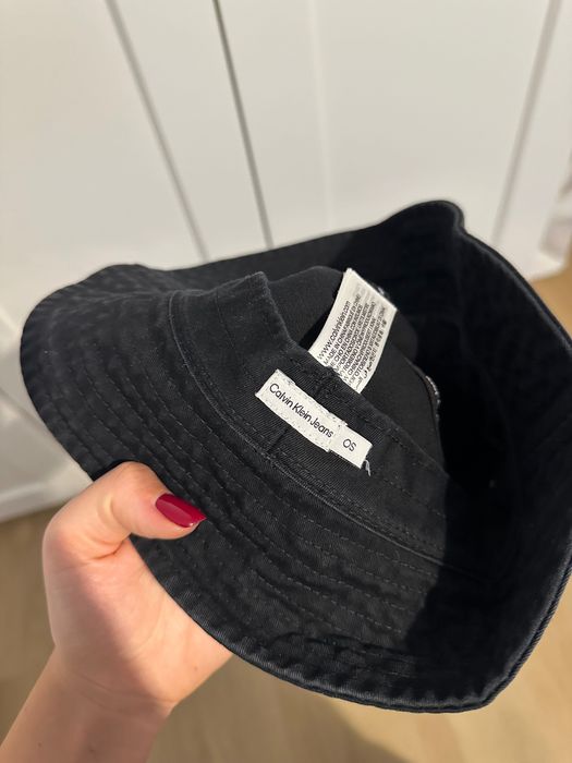 Pălărie tip găleată, Calvin Klein, unisex, neagră