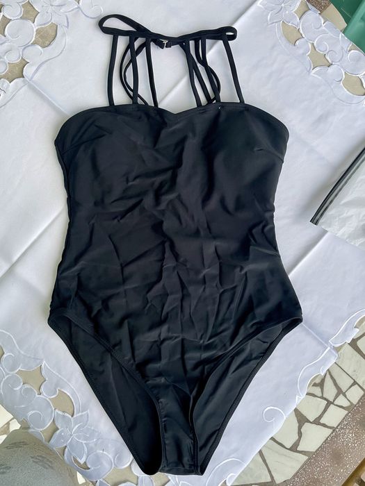 Costum de baie intreg negru marime S