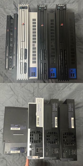 PS2 Fat (3шт) и PS2 Slim (2шт), также Network adapter (3шт) итд