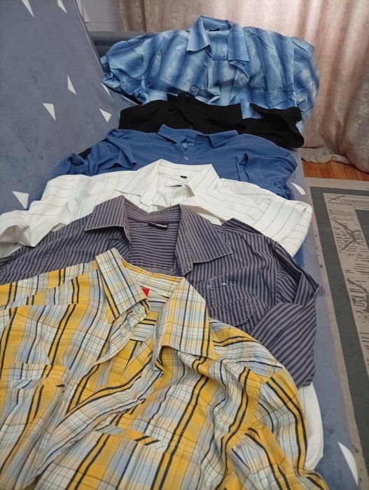Продам мужские брюки и рубашки.