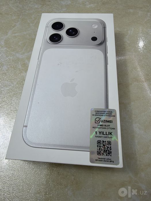 IPhone 17 Pro 256, silver, sim, 100 батарея