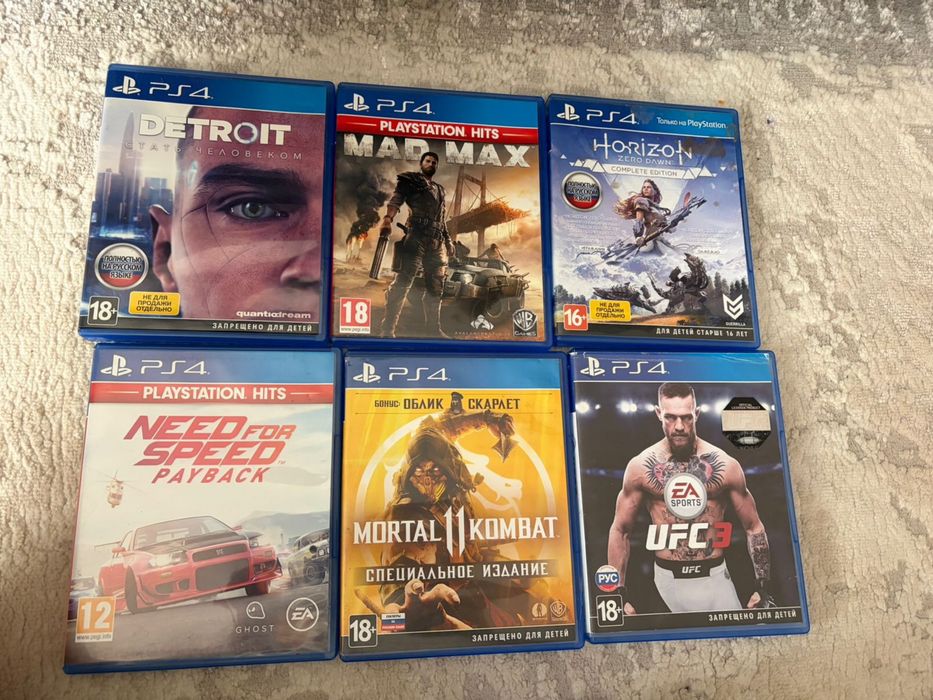 Продам PS4 Slim и 12 дисков