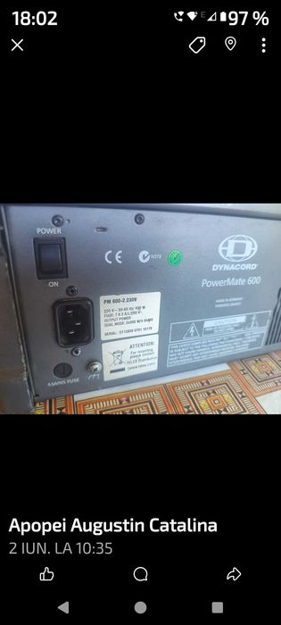 mixer dinacord 600 2