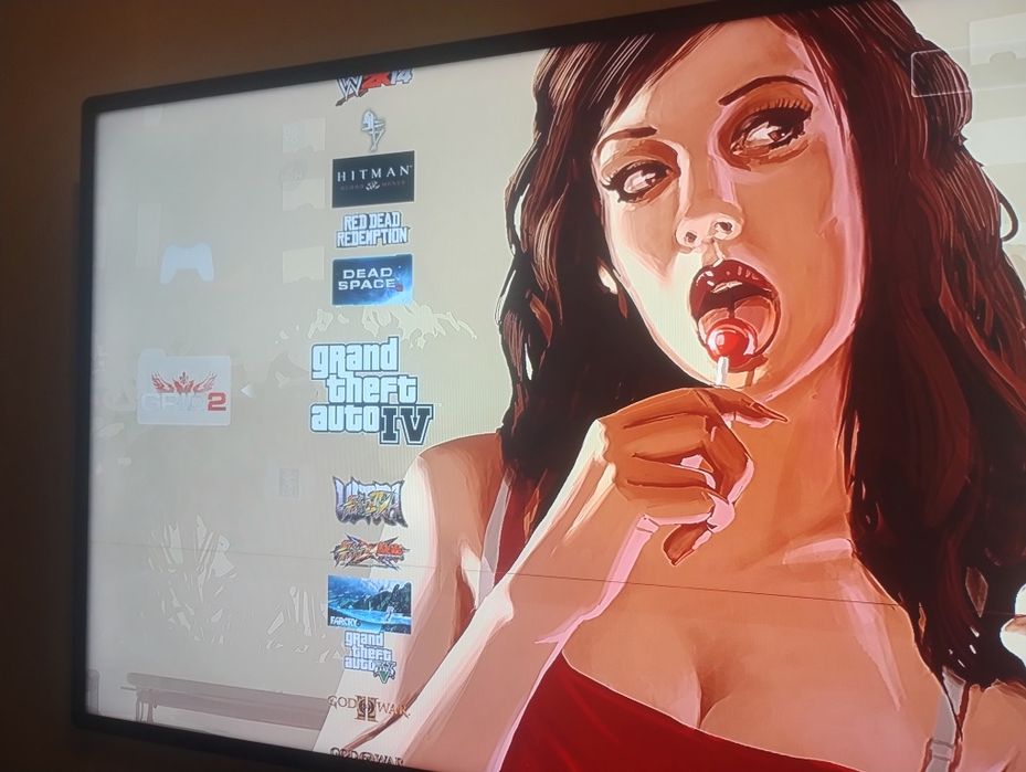 PlayStation 3 Superslim 500 GB MODAT HEN 4.92+32 de jocuri+2controlere