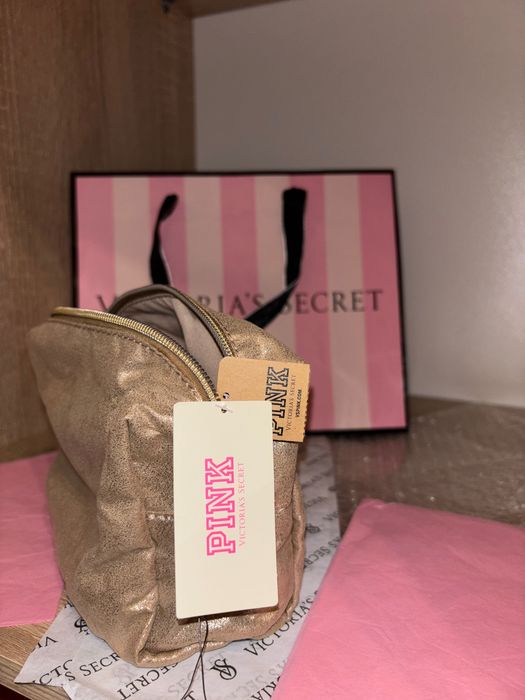 Geantă Victoria’s Secret auriu fin