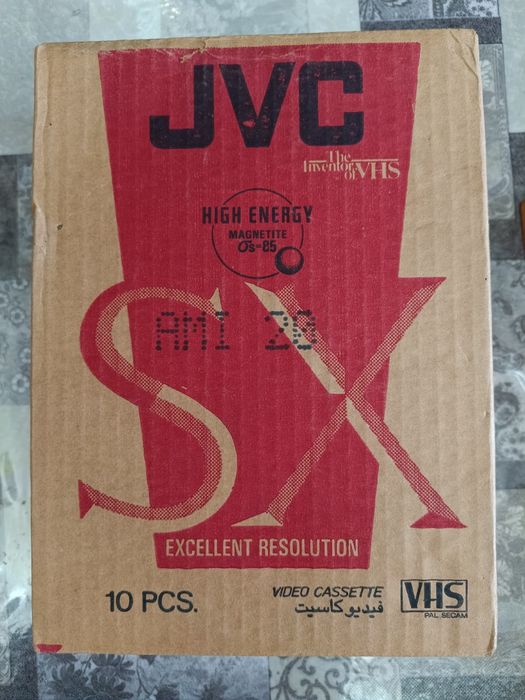 Новые VHC касеты JVC sx-180