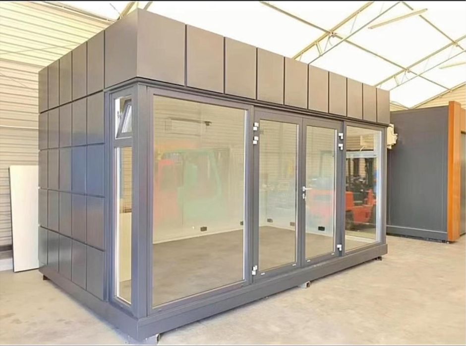 Containere modulare Birouri Spatii comerciale Showroom-uri Cantine Cabine de paza Depozite Vestia nure, Unitati de grupuri sanitare Scoli Spitale