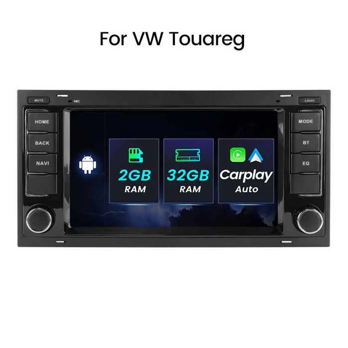 Navigatie Android 14 VW Touareg T5 2003-2010 1/8 Gb CarPlay + CAMERA