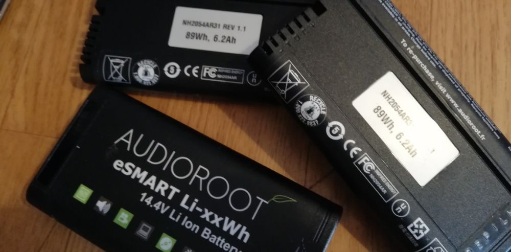 Vanzare Kit alimentare extern - Charger AudioRoot + 3 baterii + acces