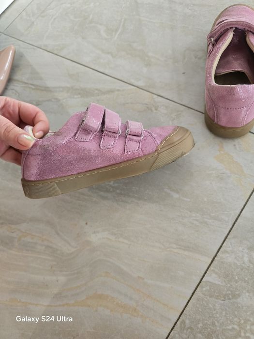 Papuci de piele naturala ccc