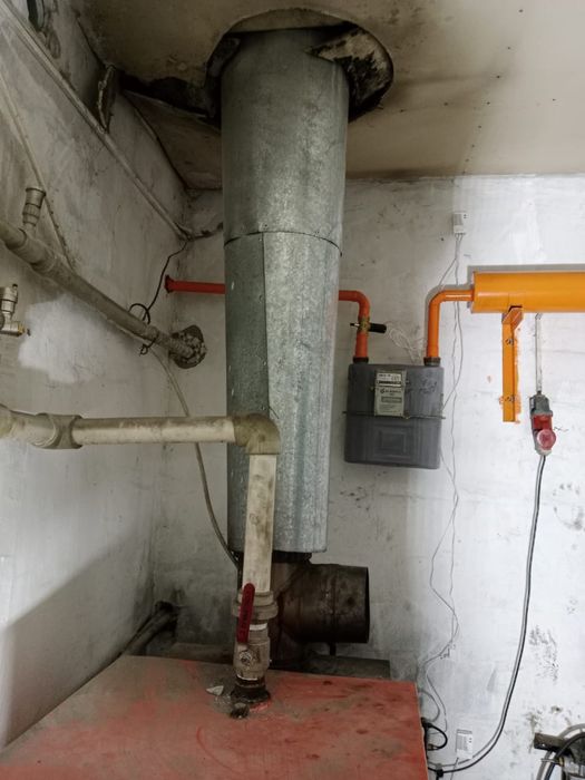 Котел на отработке