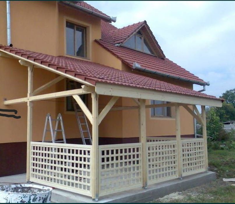 Foișoare, terase, magazii, pergole, căsuțe etc