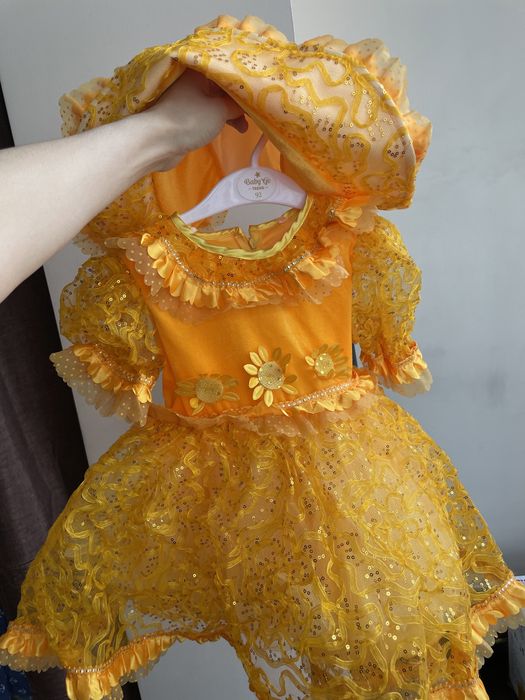 Платье куколка с шапкой!