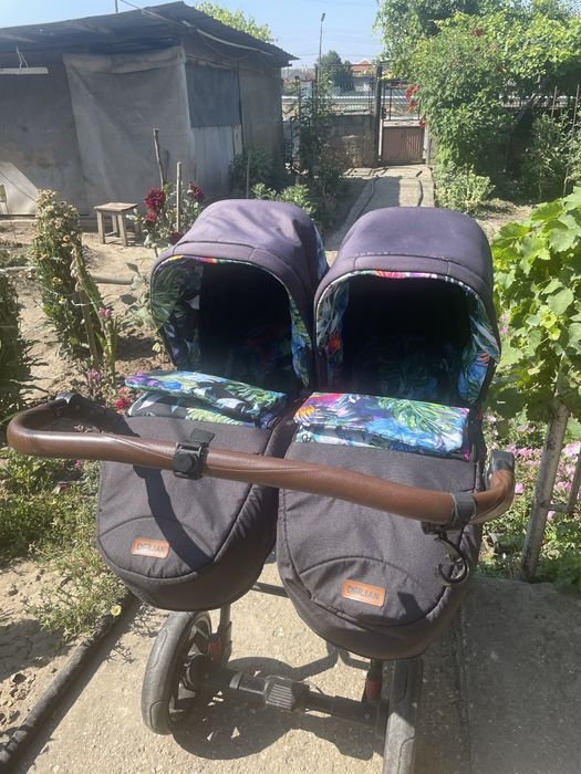 Бебешка количка за близнаци Dorjan