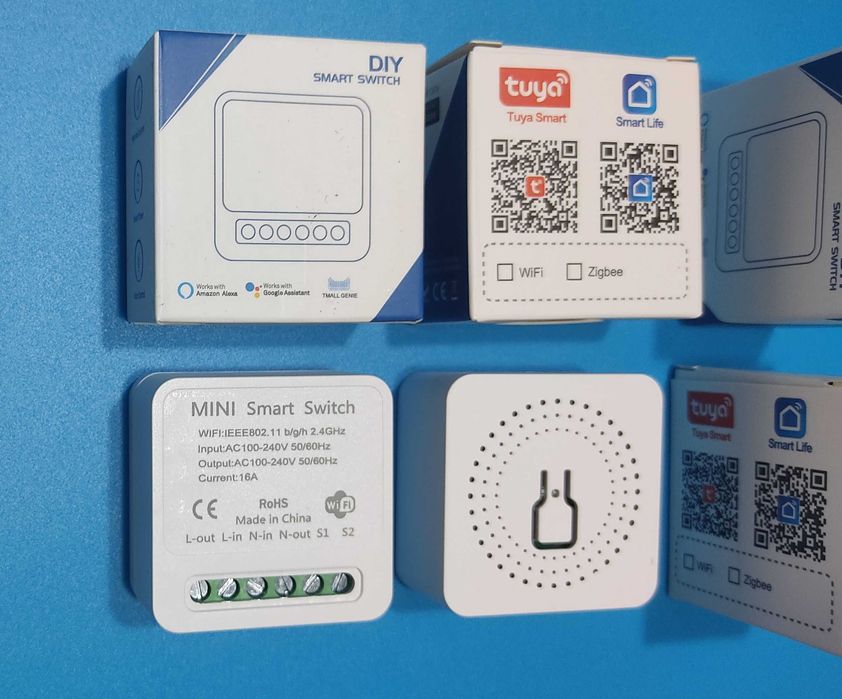 WiFi Мини Интелигентно реле - Превключвател 16A смарт модул ключ