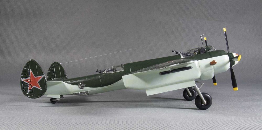 модель самолёта конструктор ТУ-2