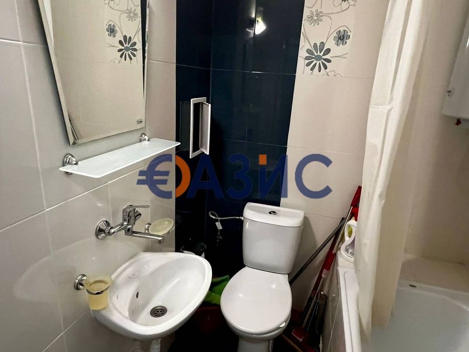 Продава се Едностаен апартамент в к.к. Слънчев бряг - 34 кв.м за 1280 €/кв.м - Снимка #6