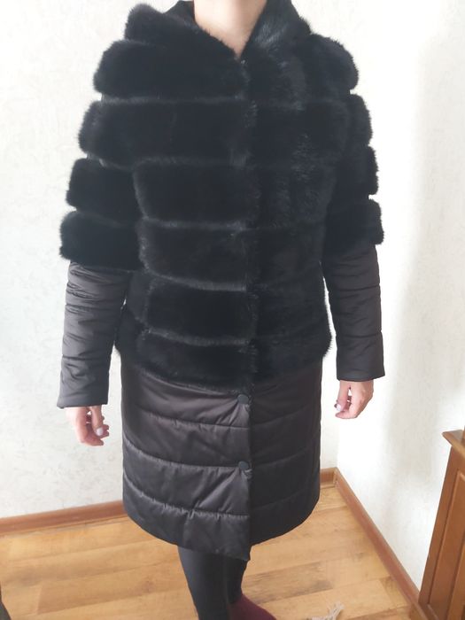 Шуба норковая трансформер