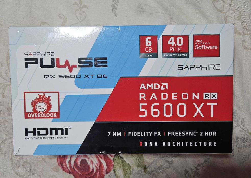Видео карта Сапфир Пулс 5600 хт / Radeon Pulse 5600 xt
