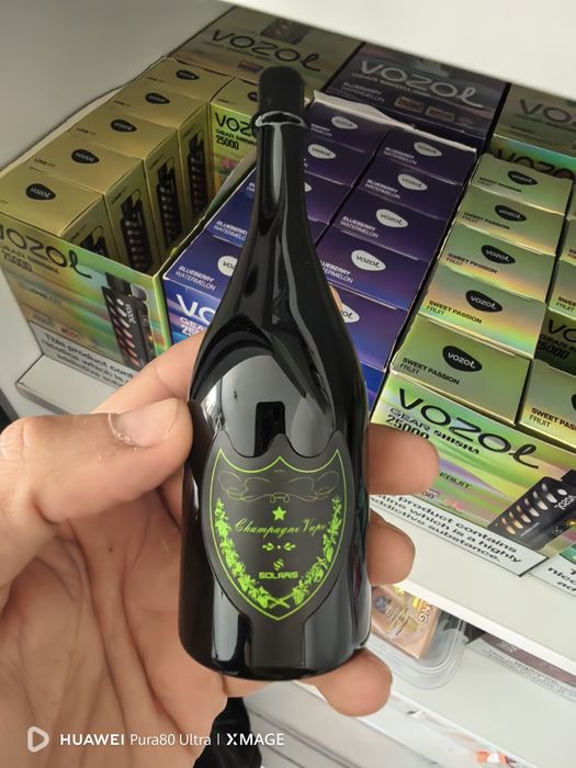 Vape 30.000 Puffas Champagne Reincarcabil Narghilea Abur Mult