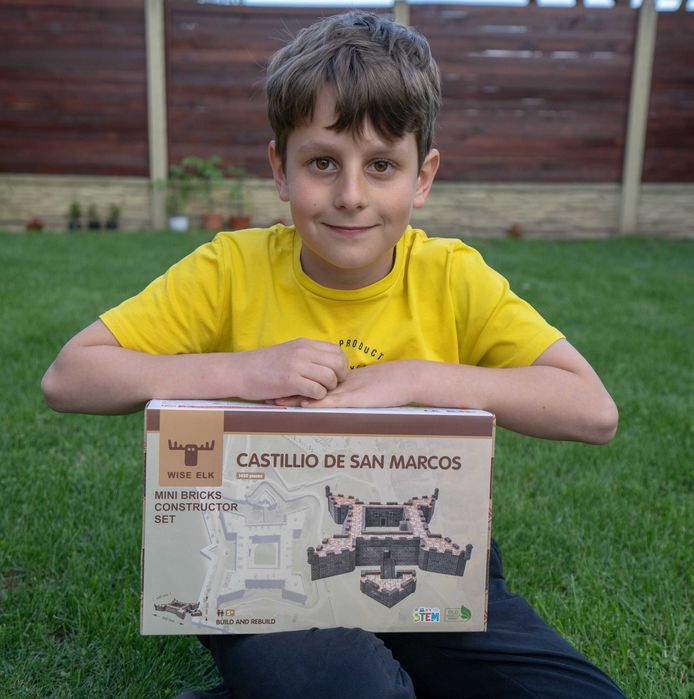 Set caramizi Wise Elk - Castelul San Marcos, 1450 piese, sigilat