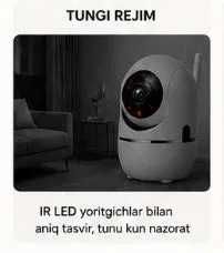 Smart wifi camera wifi kamera smart kamera 360 ночное видение