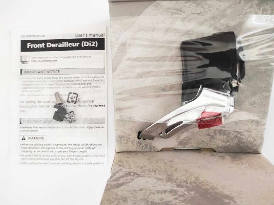 Schimbator fata Shimano Deore XT DI2 FD-M8070 2x11v. nou