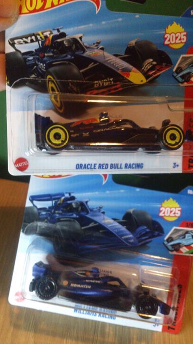 FORMULA 1 ORACLE RED BULL & Williams Racing Hot Wheels